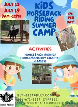 horse riding lesson events