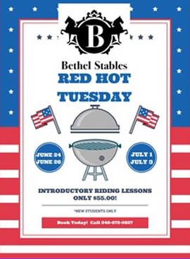 horse riding lesson events