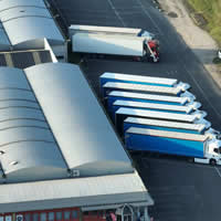 trucks delivery on time